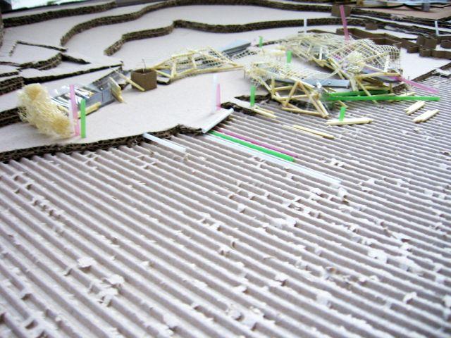 İTÜ Mimarlık öğrencisi Evren Vural bitirme projesi Adalar Müzesi hangar binası çalışmasından örnek